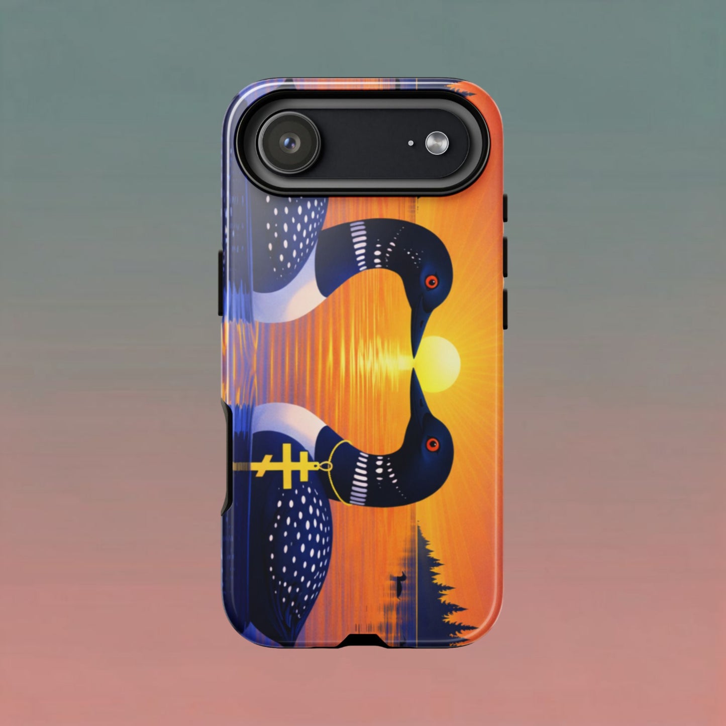 Funda de teléfono Loon | Regalo estético de temática de aves inspirado en una querida serie de romance de hockey | Funda resistente para iPhone