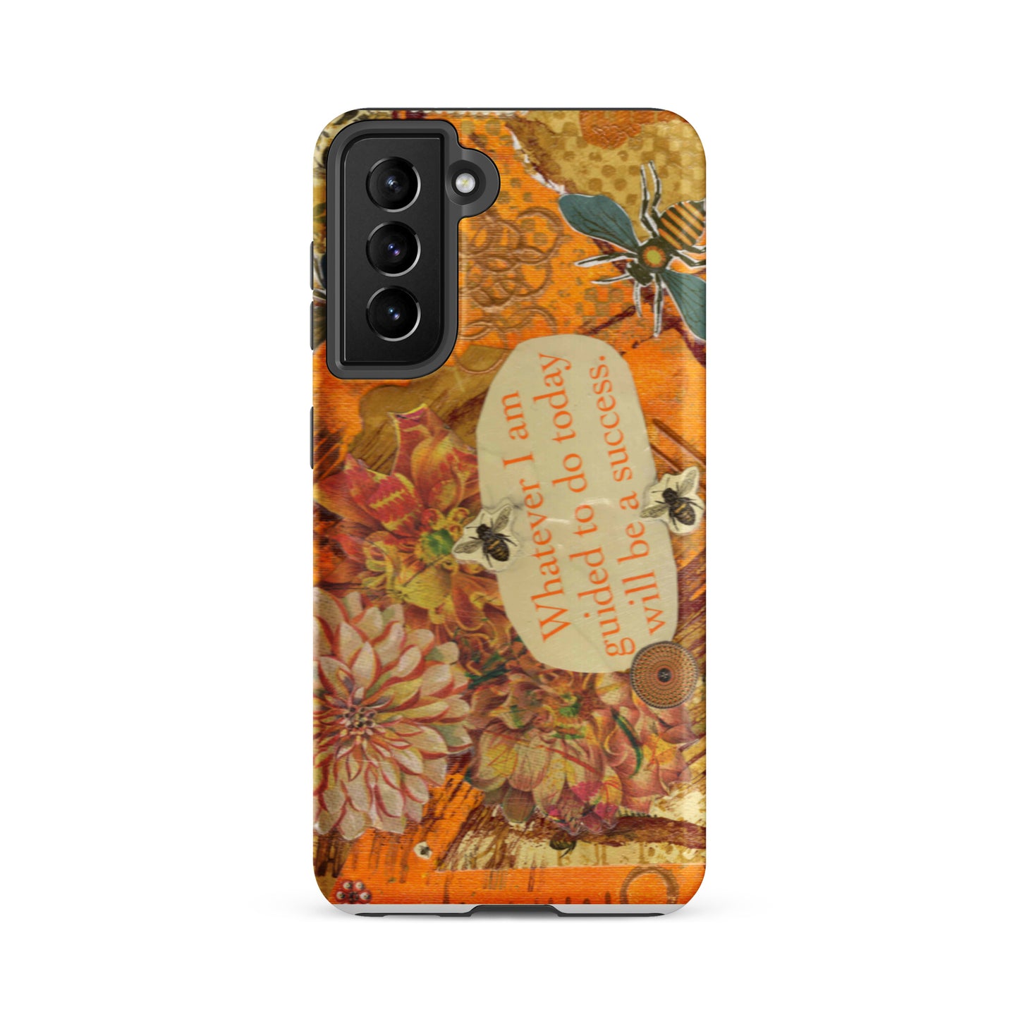 bee phone case with honey bee artwork
Product mockup