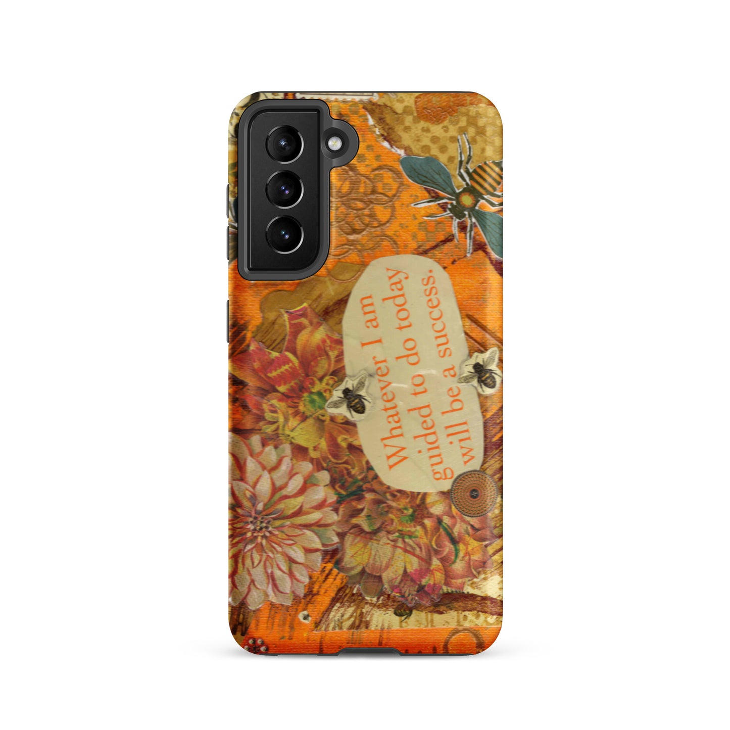 bee phone case with honey bee artwork
Product mockup