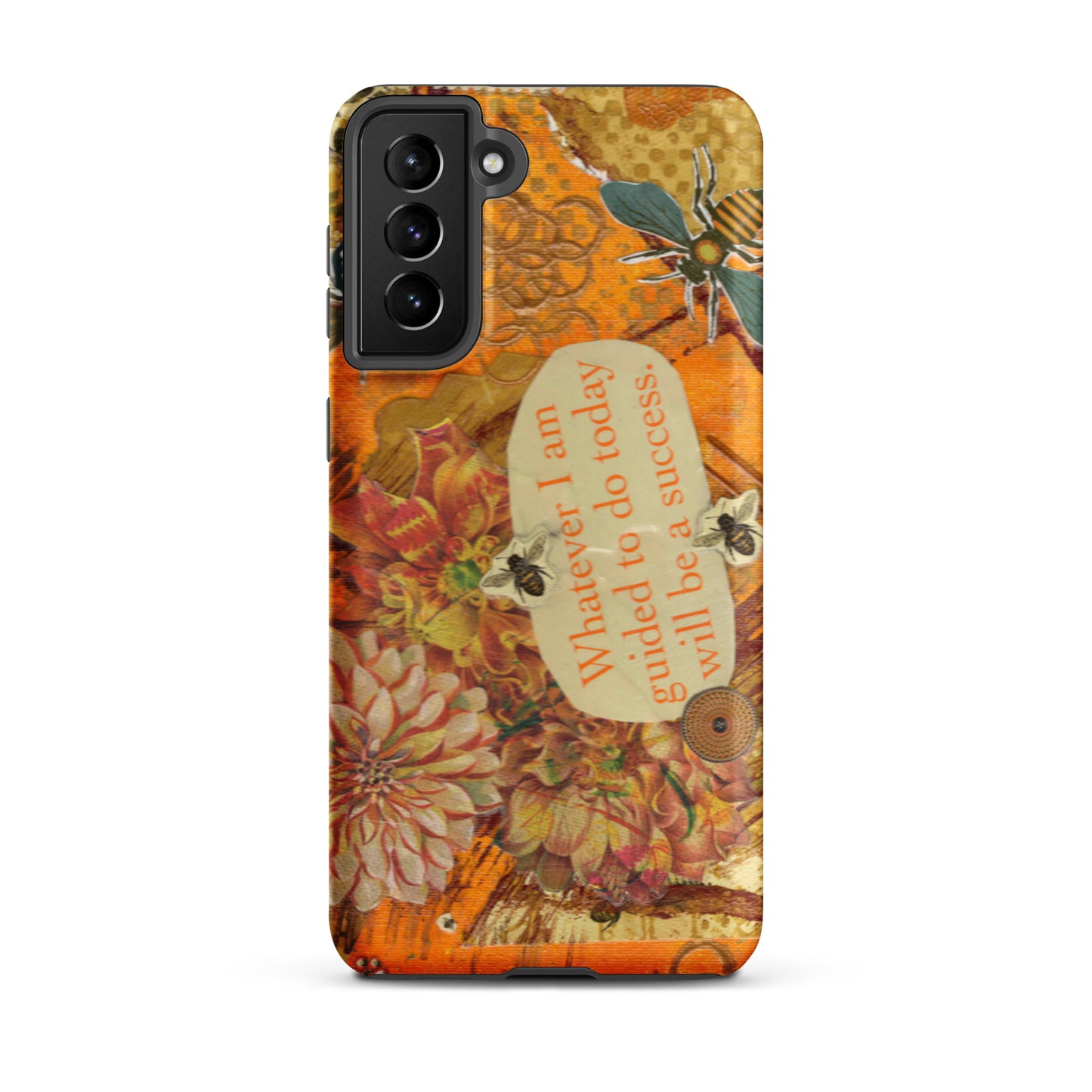 bee phone case with honey bee artwork
Product mockup