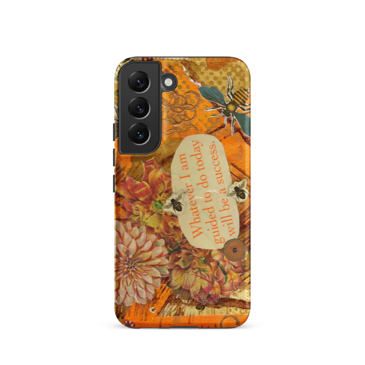 bee phone case with honey bee artwork
Product mockup