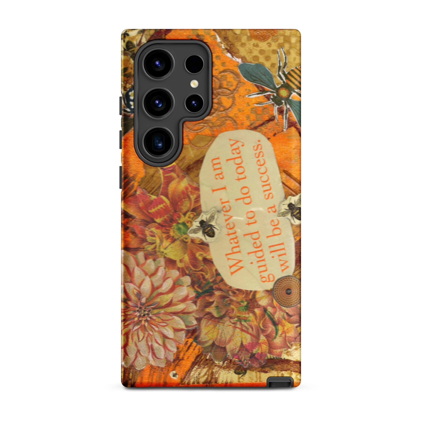 bee phone case with honey bee artwork
Product mockup