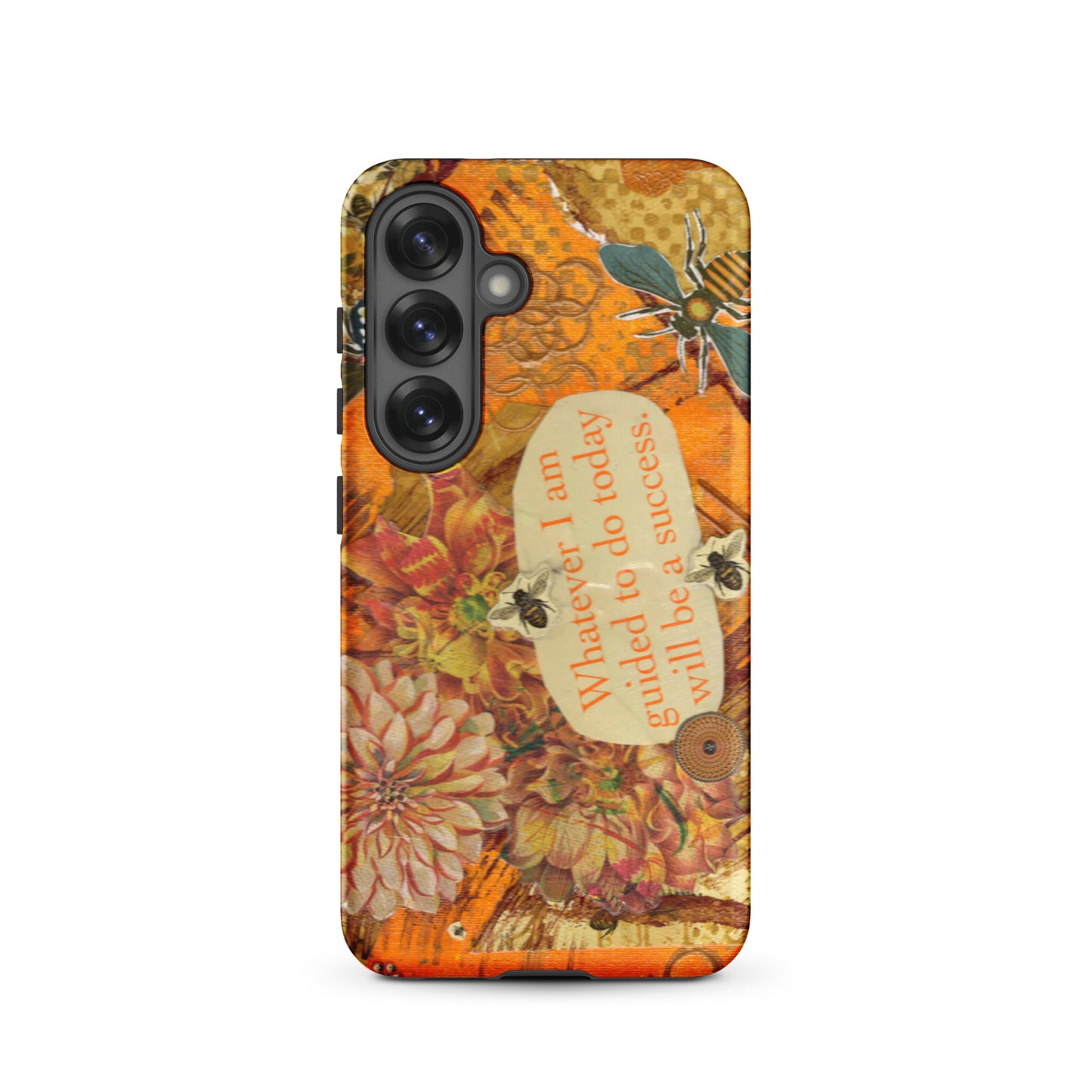bee phone case with honey bee artwork
Product mockup