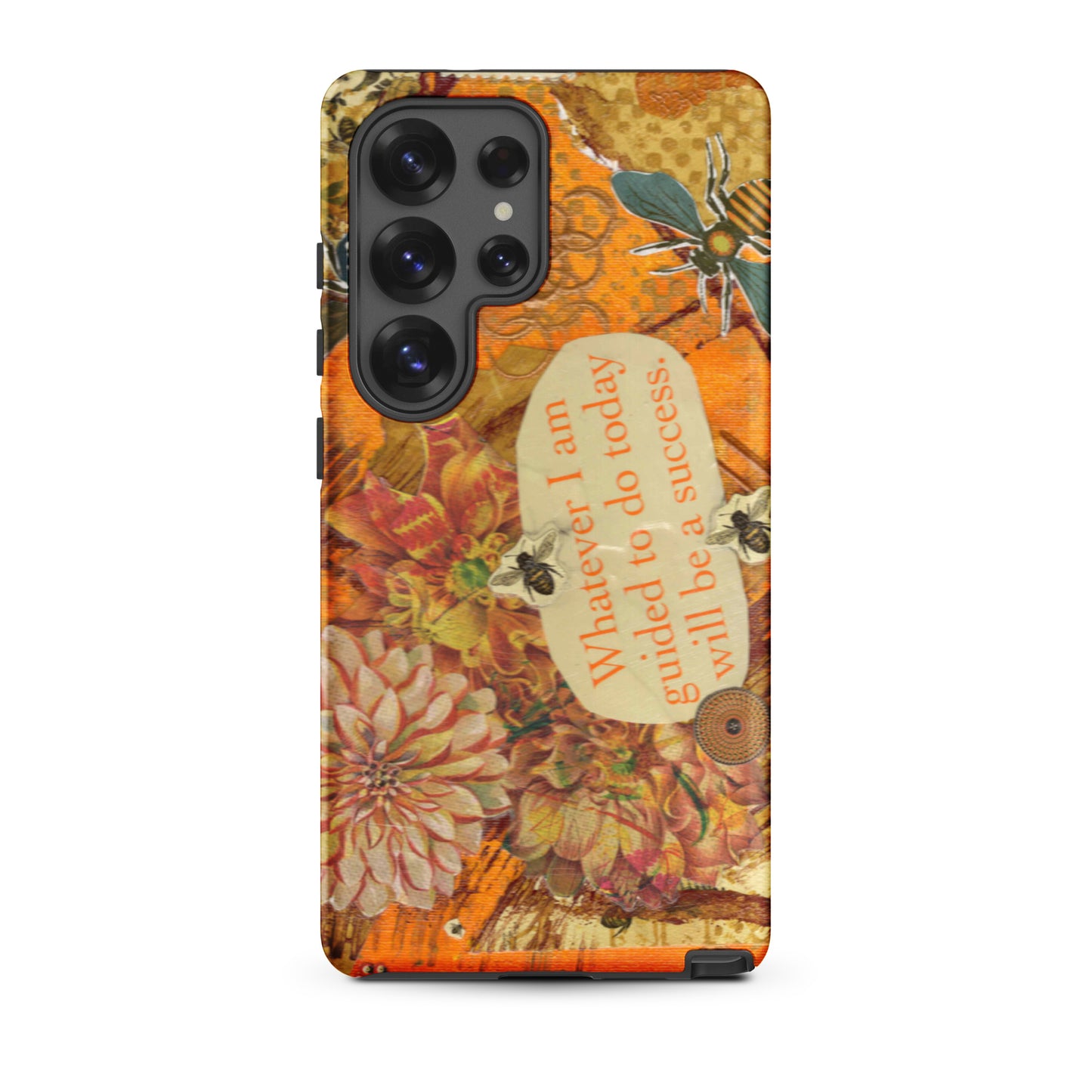 bee phone case with honey bee artwork
Product mockup